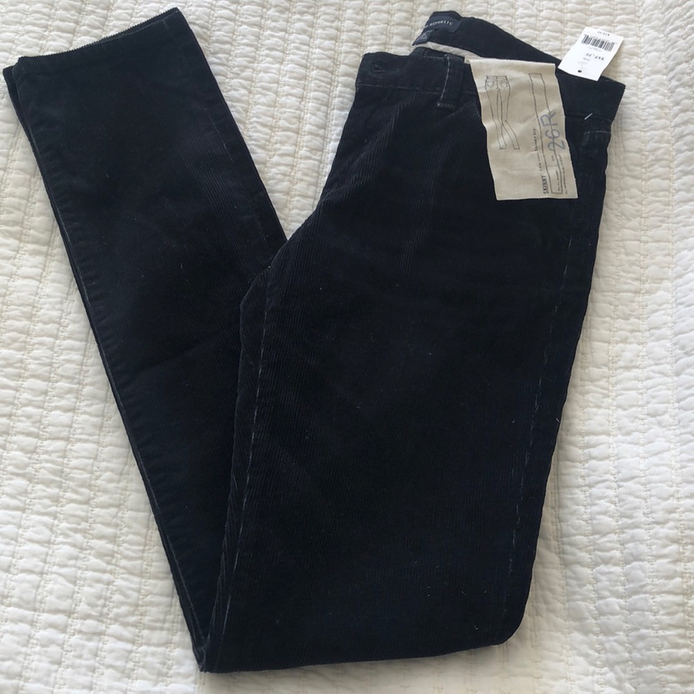Banana Republic black New courdory sz 26